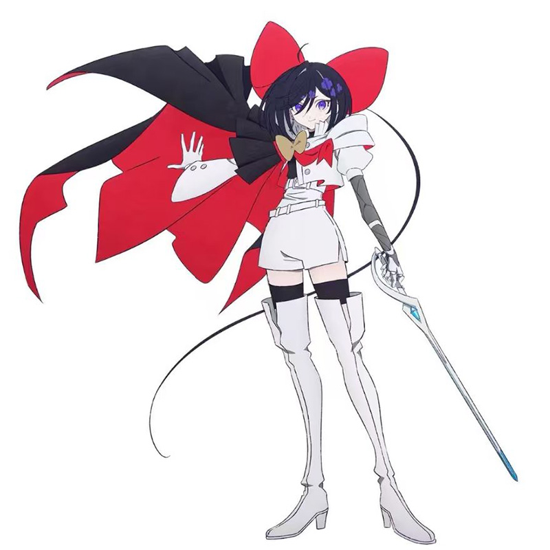 Anime Cosplay Long Black Hair - [Şık Peruk] Safir Cosplay Peruk Anime
