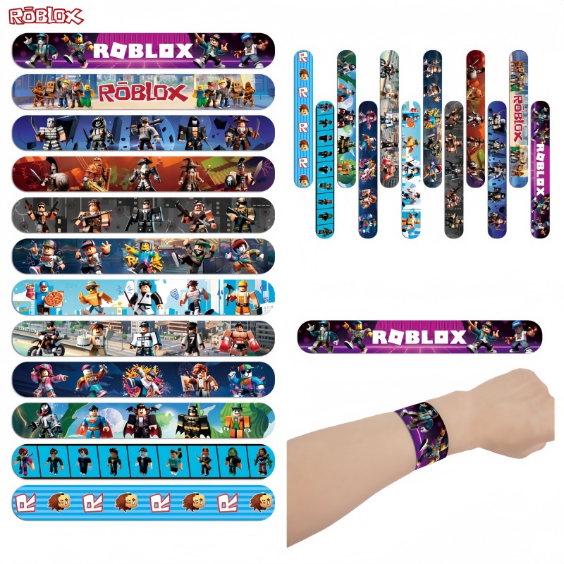 Anime Cosplay Roblox - 12/24 adet Roblox oyunu elastikiyet tokat
