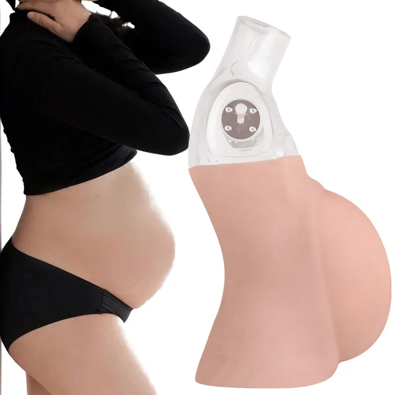 Anime Cosplay Pregnant - Hiçbir Çamur Hattı Hamile Göbek Yanlış