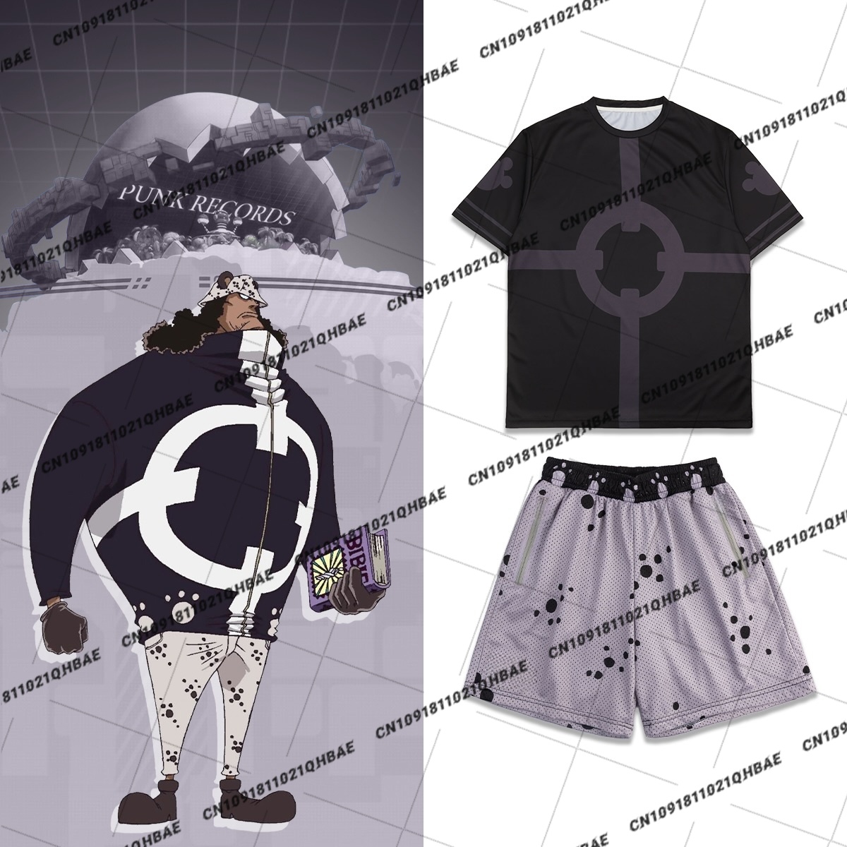 Anime Cosplay And Costumes - Yeni Egghead Adası Bartholemew Kuma Anime