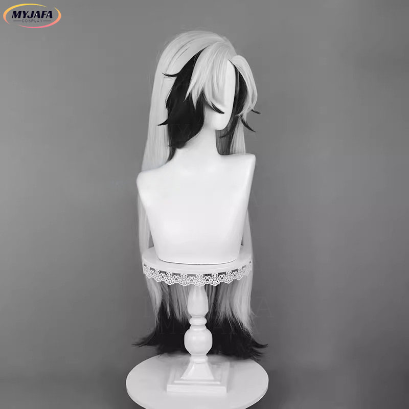 Anime Cosplay Long Black Hair - Yüksek Kaliteli Boothill Cosplay Peruk Oyunu