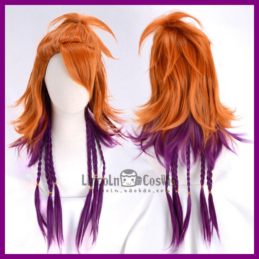 Anime Cosplay Long Black Hair - Anime Siyah Butler joker Cosplay Tam