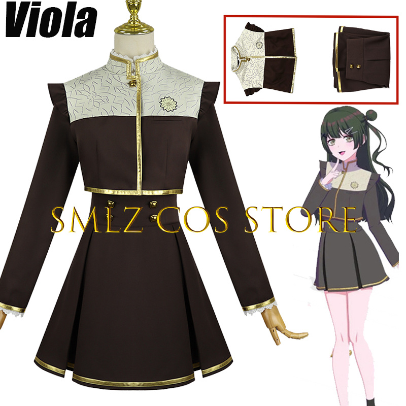 Anime Cosplay Costumes Female - MewType Fujiko Viola Cosplay BanG Dream!