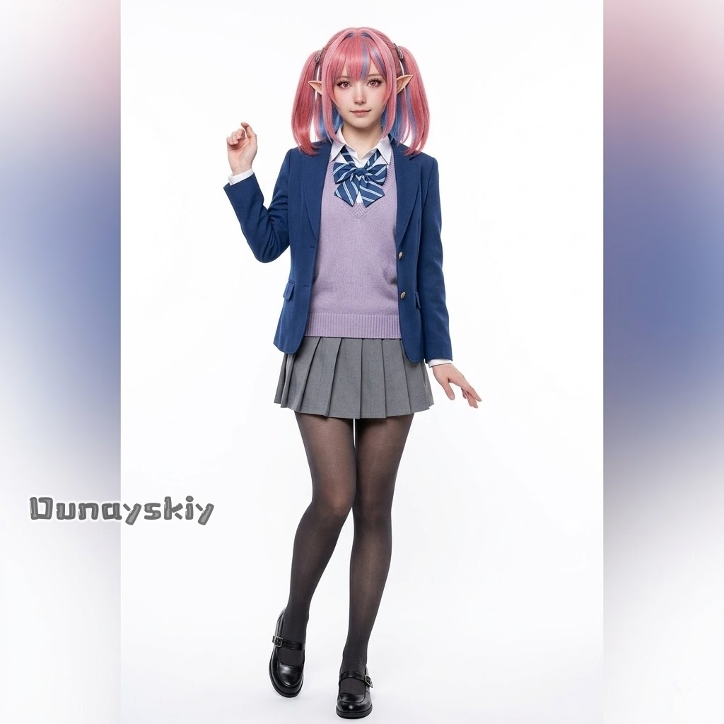 Easy Female Anime Cosplay - Yumekiri*/Mistress Kanan Şeytani Şekilde Kolay Kōketsu