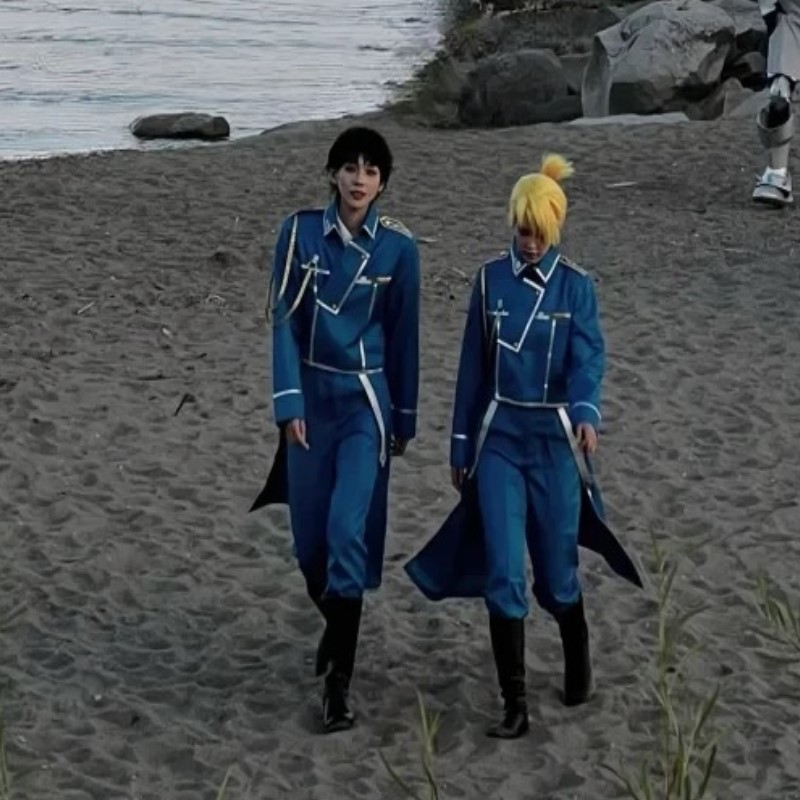 Roy Mustang Cosplay Anime Full - Fullmetal Alchemist Coat incelemesi ve fiyatı