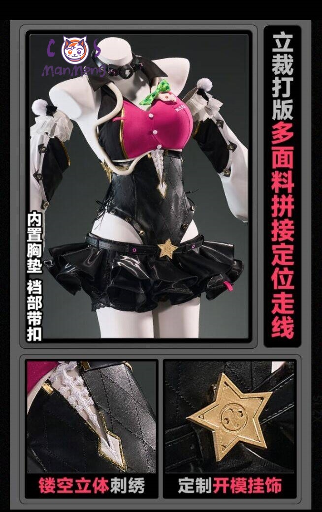 Cissia ZZZ Cosplay Kostüm Cadı - Anime Cosplay Zzz incelemesi ve fiyatı