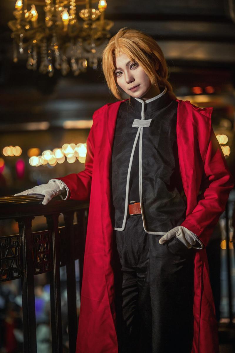 Fullmetal Edward Elric Cosplay - Fullmetal Alchemist Coat incelemesi ve fiyatı