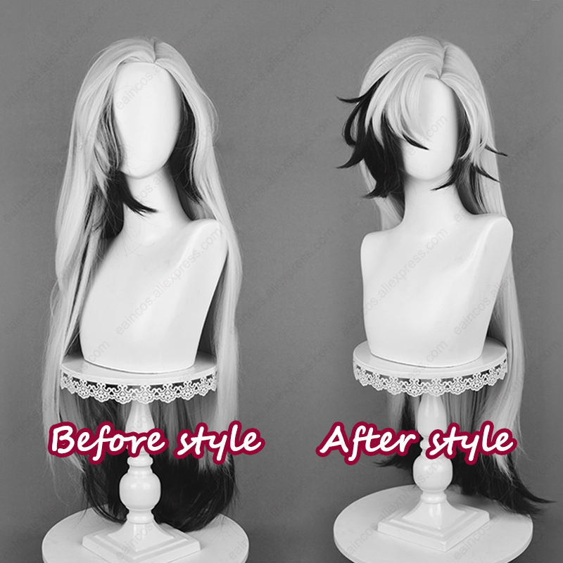 HSR Boothill Cosplay peruk 92c - Anime Cosplay Long Black Hair incelemesi ve fiyatı