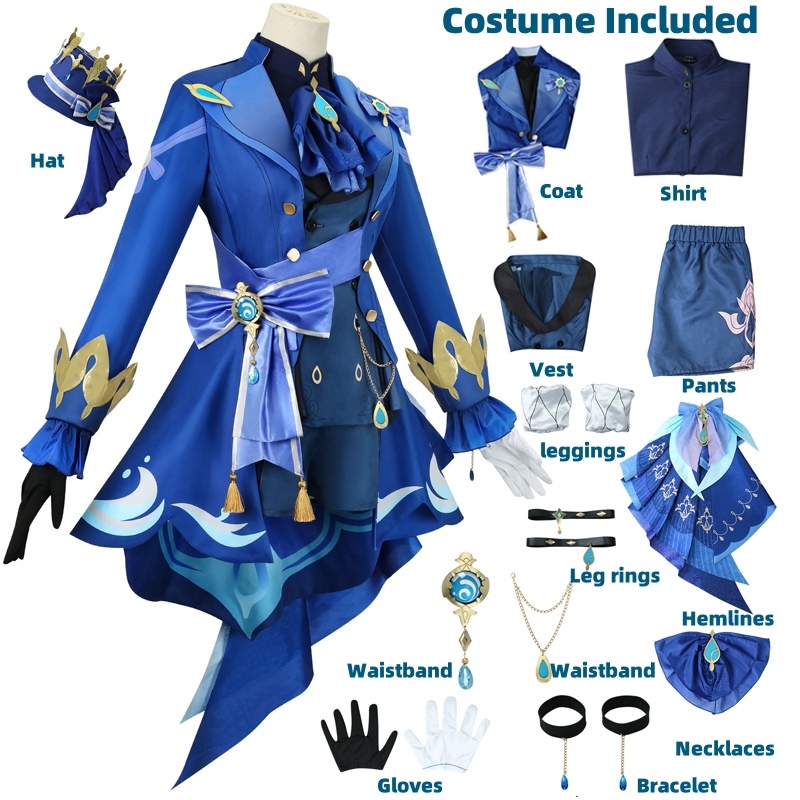 Furina Cosplay Kostüm Peruk Sa - Violet Evergarden Dress incelemesi ve fiyatı
