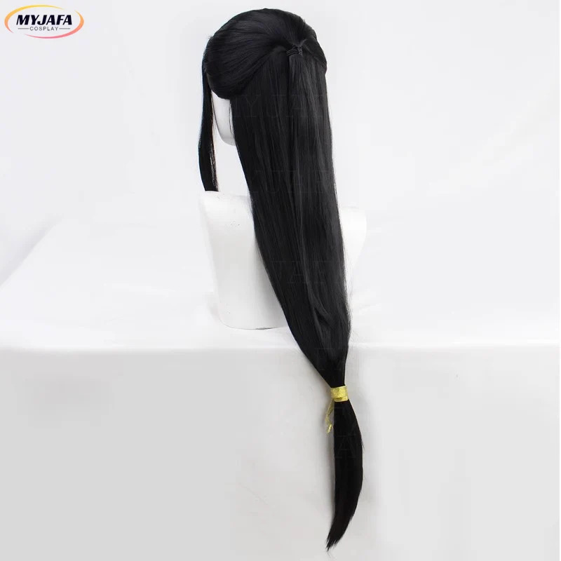 CyJin Guangyao Cosplay Peruk J - Anime Cosplay Long Black Hair incelemesi ve fiyatı