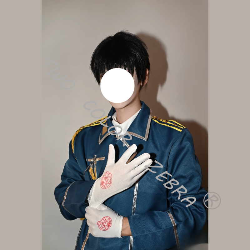 Roy Mustang Mavi Askeri Trençk - Fullmetal Alchemist Coat incelemesi ve fiyatı