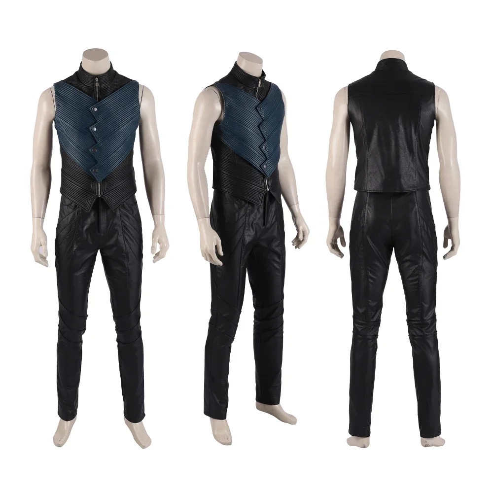 Oyun DMC 5 Vergil Cosplay Kost - Fullmetal Alchemist Coat incelemesi ve fiyatı