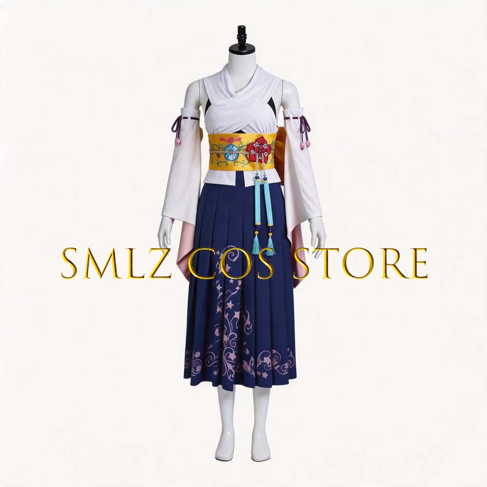 Smlz FFX Yuna Cosplay Anime FF - Anime Cosplay Women incelemesi ve fiyatı
