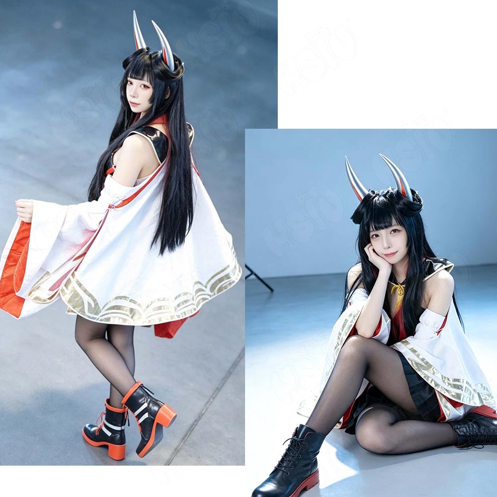 HSIU Game Azur Lane Hatsuzuki  - Anime Cosplay Long Black Hair incelemesi ve fiyatı
