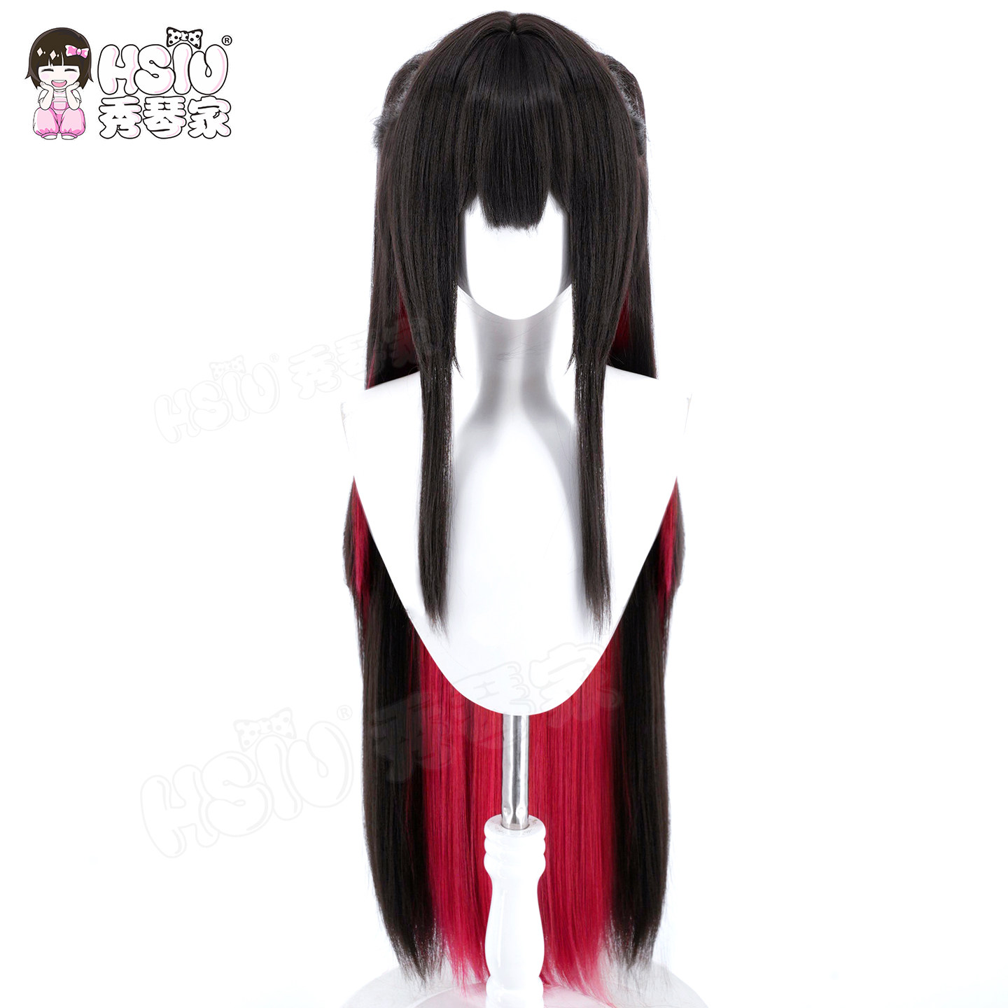 HSIU Game Azur Lane Hatsuzuki  - Anime Cosplay Long Black Hair incelemesi ve fiyatı