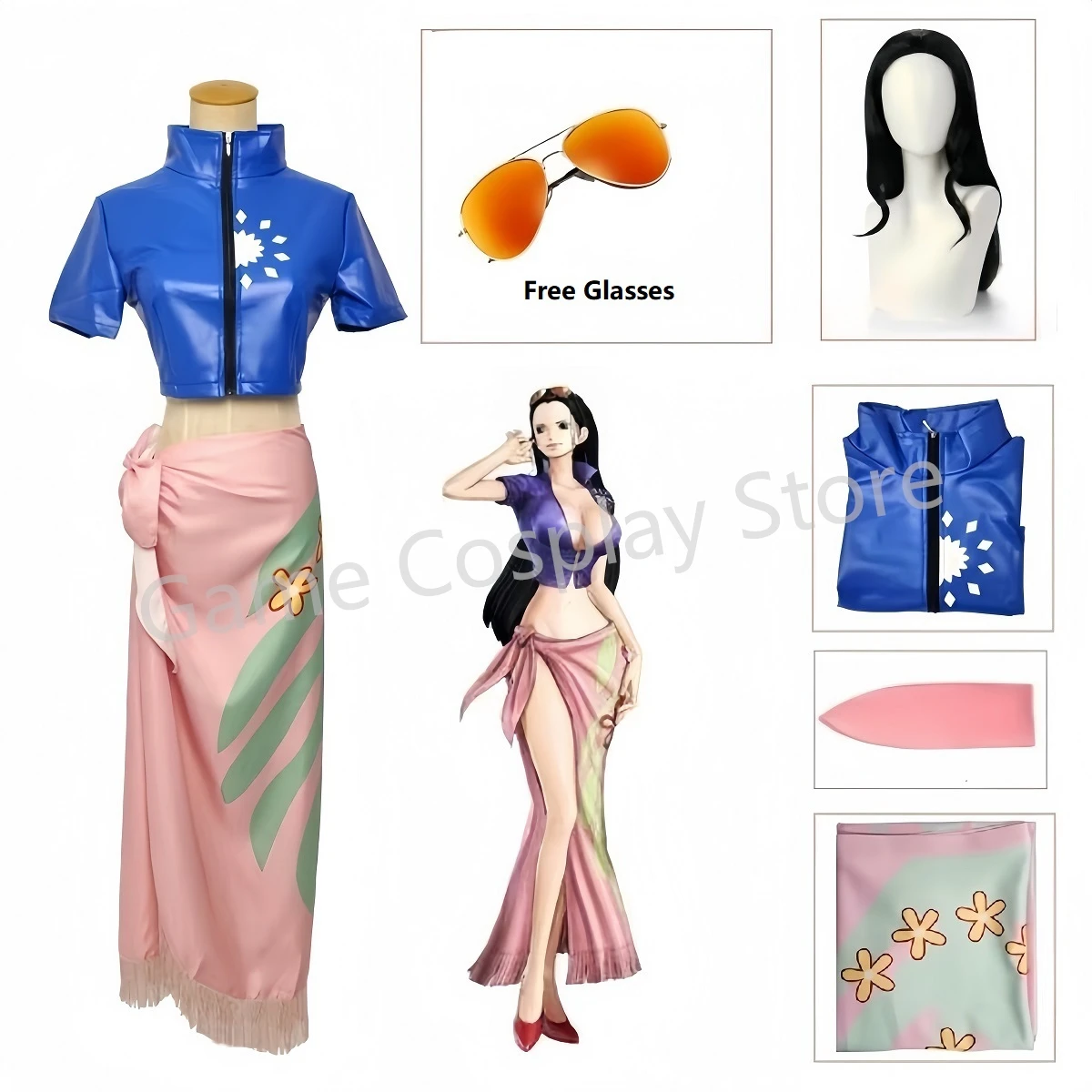 Nico Robin Cosplay kostüm kıya - Violet Evergarden Dress incelemesi ve fiyatı