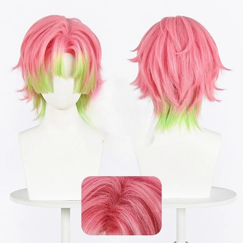 Kanroji Mitsuri Cosplay Peruk  - Cosplay Anime Pink Hair incelemesi ve fiyatı