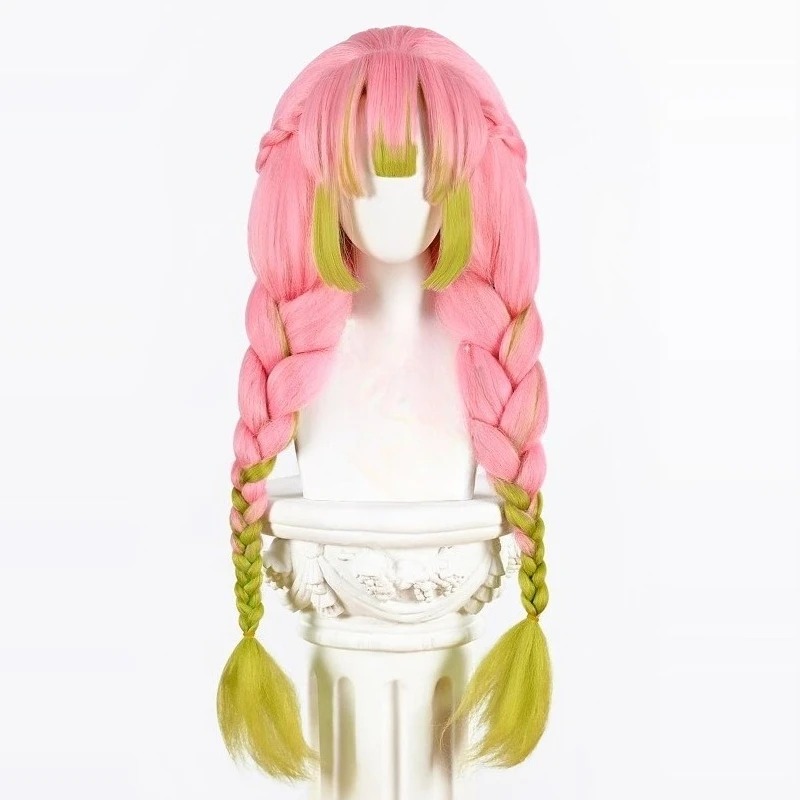 Kanroji Mitsuri Cosplay Peruk  - Cosplay Anime Pink Hair incelemesi ve fiyatı