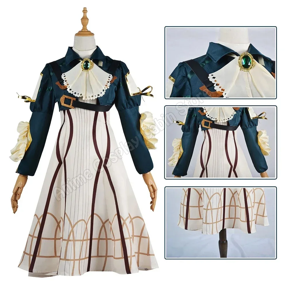 Anime Violet Evergarden Cospla - Violet Evergarden Dress incelemesi ve fiyatı