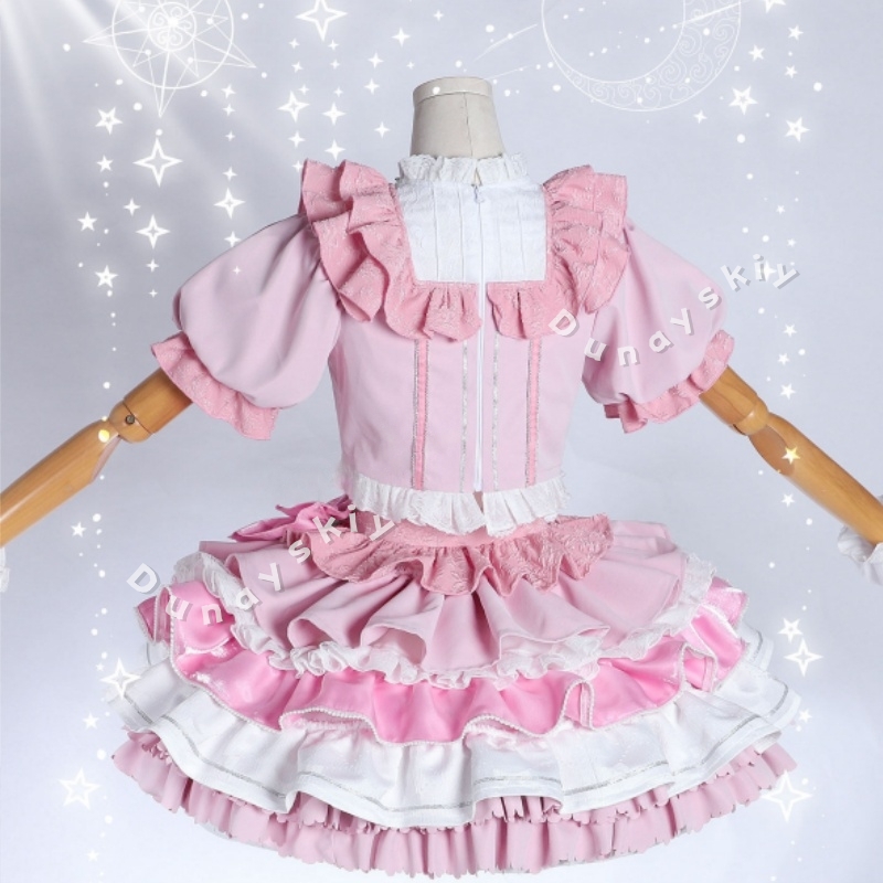Puella Magi Madoka Magica Kana - Cosplay Anime Pink Hair incelemesi ve fiyatı