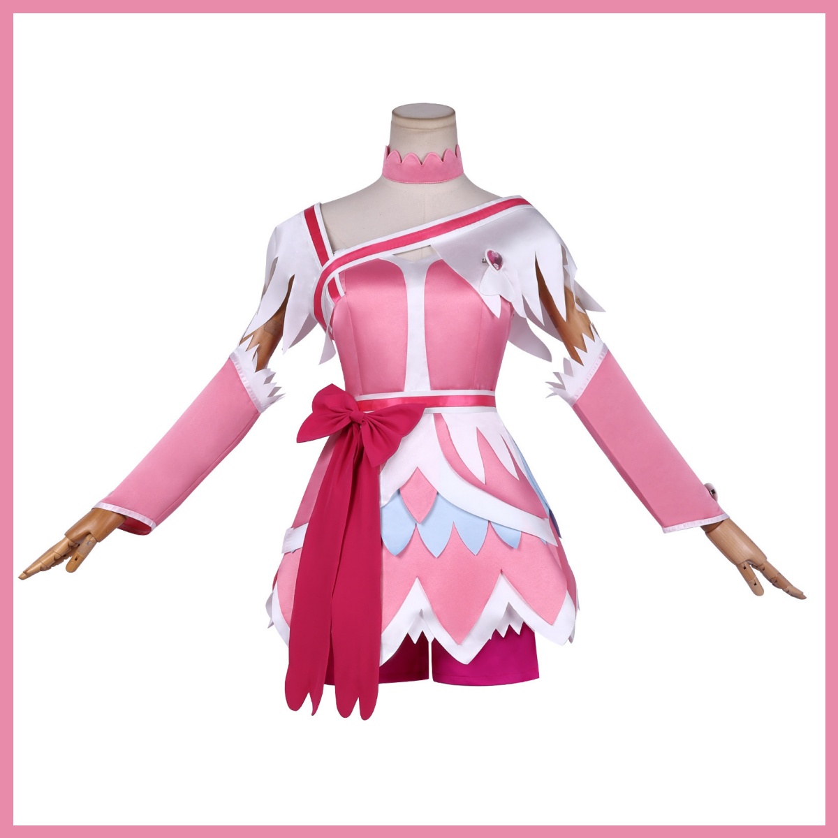 Anime Doki Doki! PreCure Cure  - Cosplay Anime Pink Hair incelemesi ve fiyatı