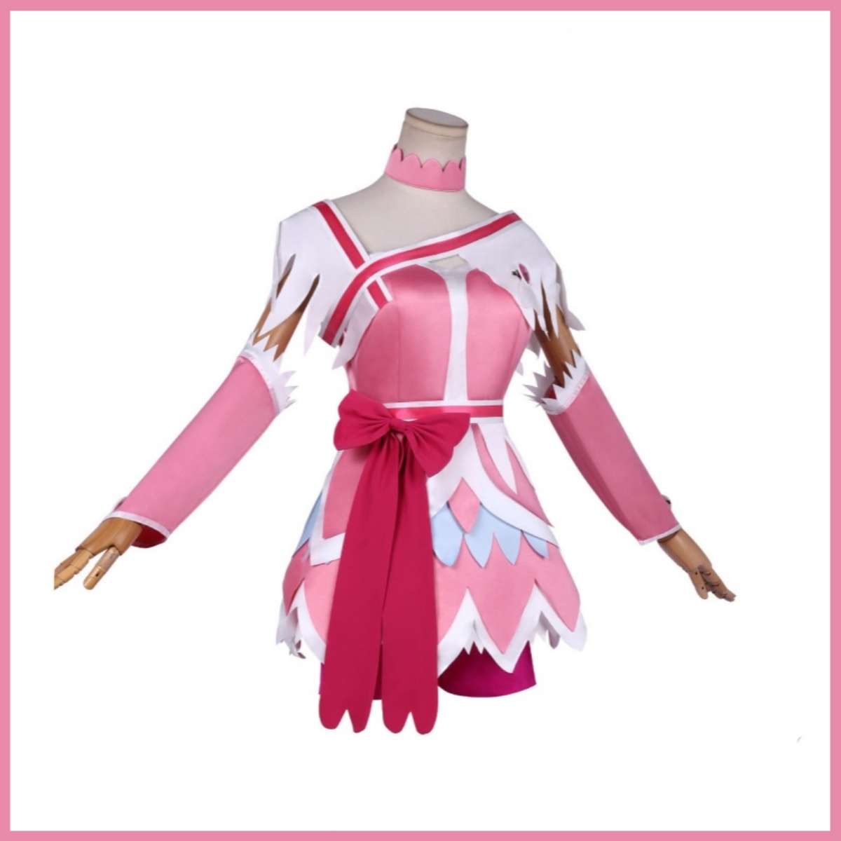 Anime Doki Doki! PreCure Cure  - Cosplay Anime Pink Hair incelemesi ve fiyatı