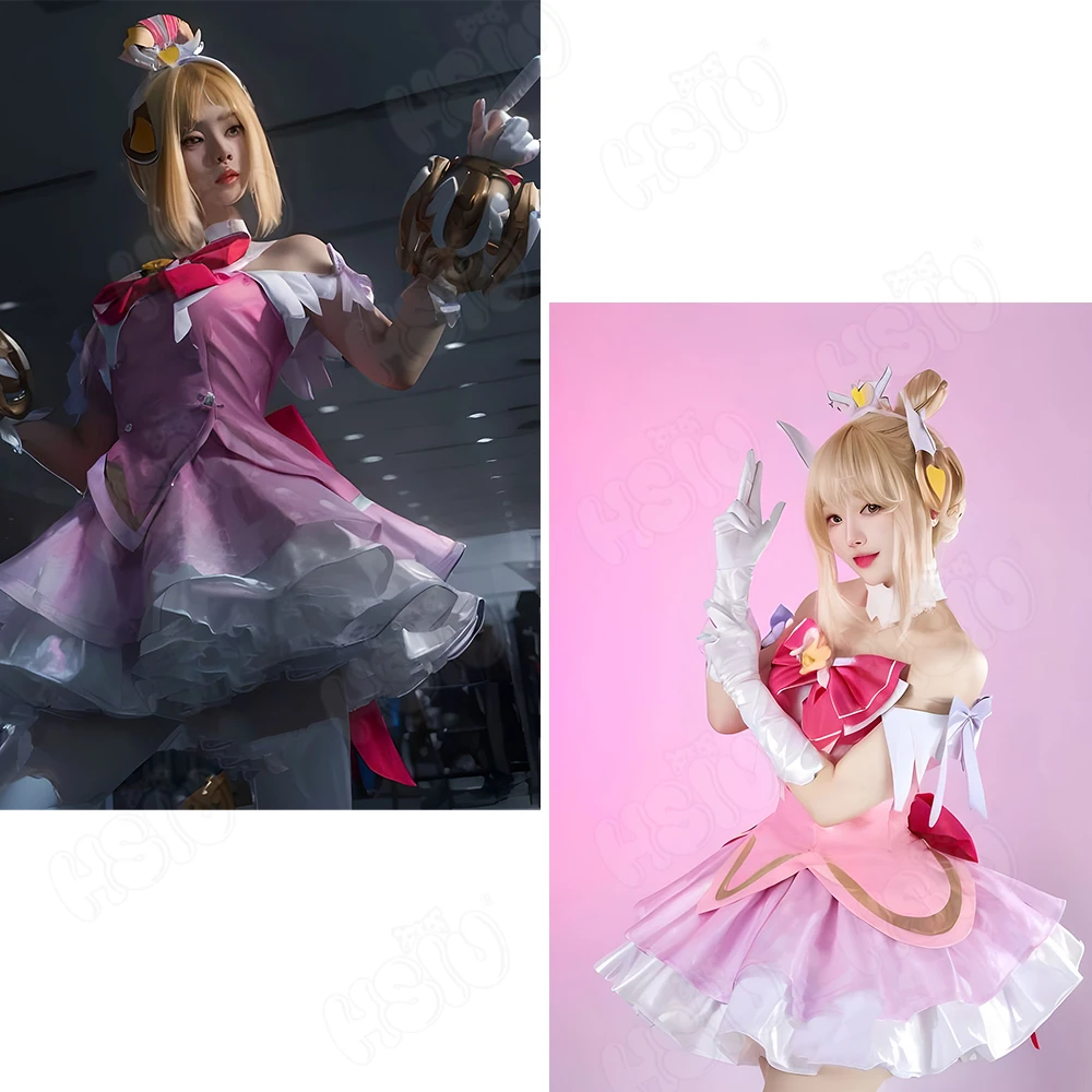 Juno Cosplay Kostümü Peruk HSI - Cosplay Anime Pink Hair incelemesi ve fiyatı