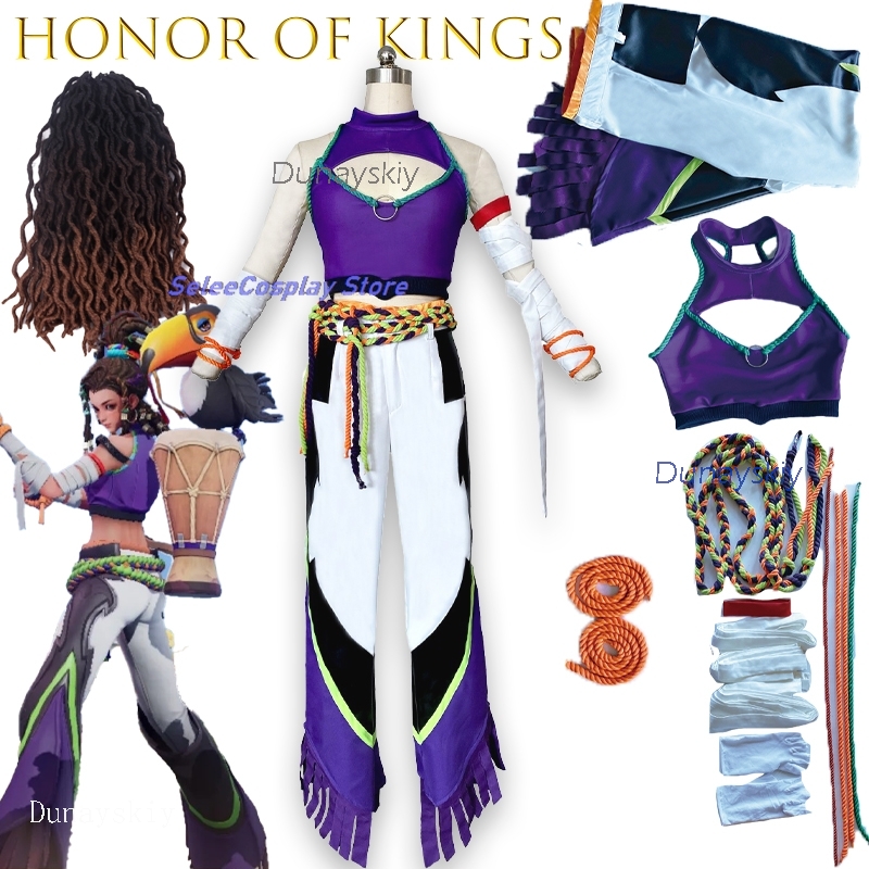 Honor Of Kings Girlypop Mayene - Anime Cosplay Kostüm incelemesi ve fiyatı
