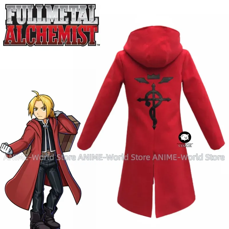 Anime Full Metal Alchemist Cos - Fullmetal Alchemist Coat incelemesi ve fiyatı