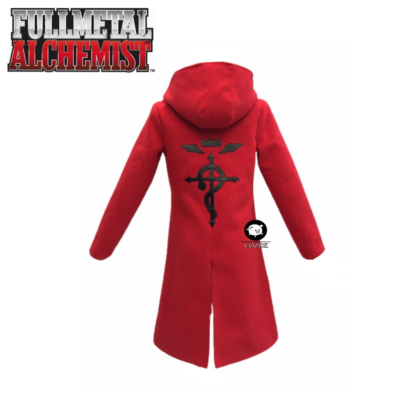 Anime Full Metal Alchemist Cos - Fullmetal Alchemist Coat incelemesi ve fiyatı