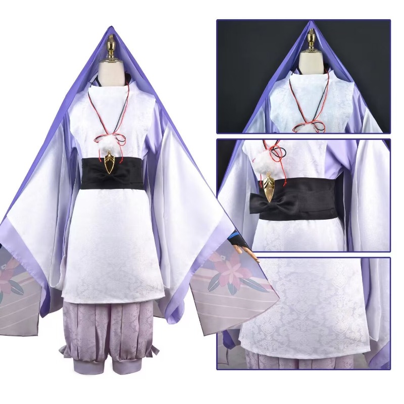 Scaramouche The Wanderer Cospl - Anime Cosplay Kostüm incelemesi ve fiyatı