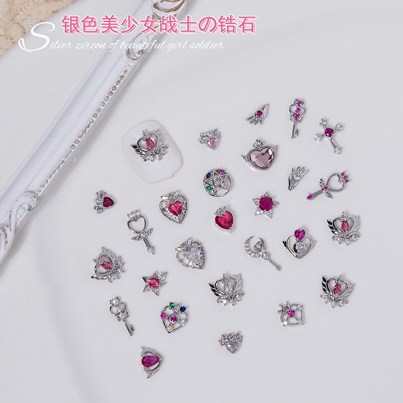 10 adet mix gümüş güzel asker  - Sailor Moon Wand incelemesi ve fiyatı