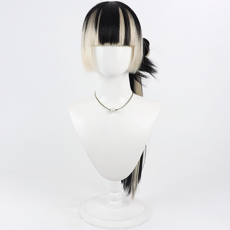 Juufuutei Raden Cosplay Peruk  - Anime Cosplay Long Black Hair incelemesi ve fiyatı
