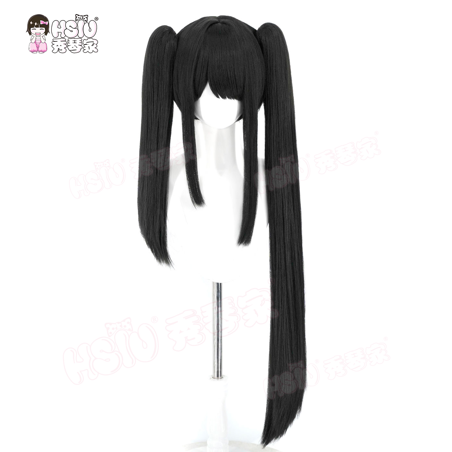 Date A Live Tokisaki Kurumi Co - Anime Cosplay Long Black Hair incelemesi ve fiyatı