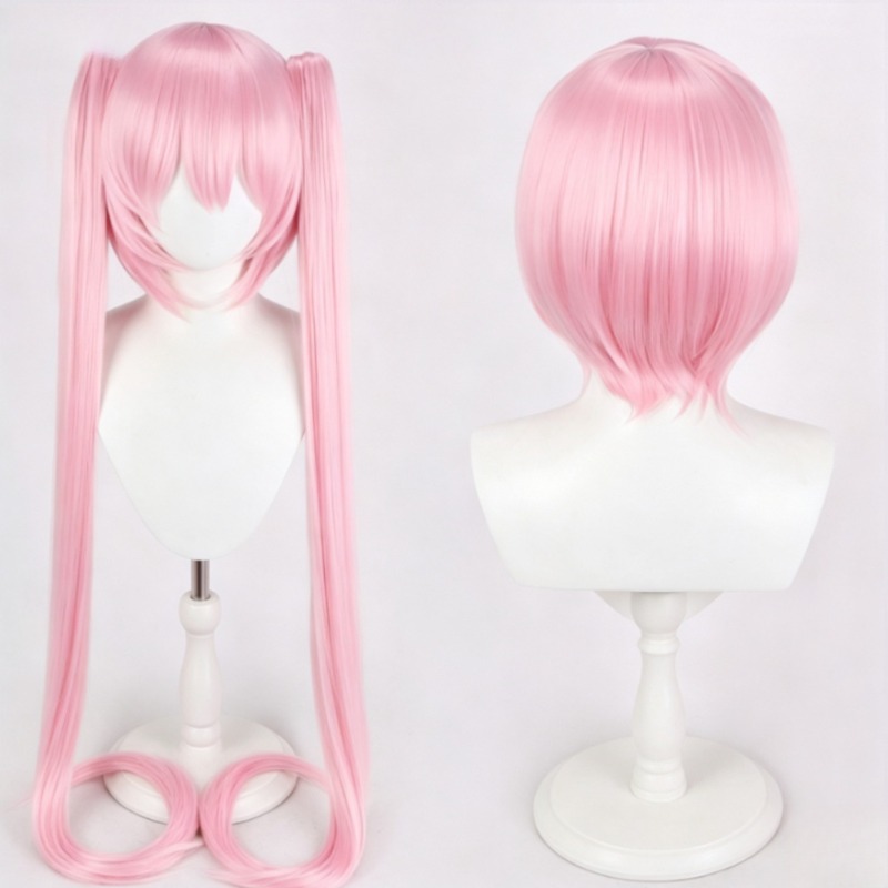 Danganronpa Kotoko Utsugi Cosp - Cosplay Anime Pink Hair incelemesi ve fiyatı