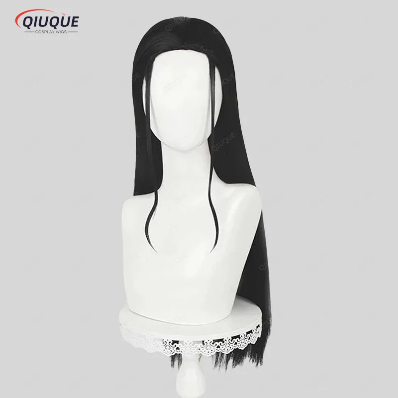 Nico Robin Cosplay Siyah Uzun  - Anime Cosplay Long Black Hair incelemesi ve fiyatı
