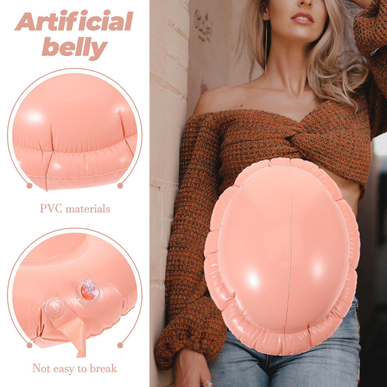 Şişirilebilir Sahte Göbek Yapa - Anime Cosplay Pregnant incelemesi ve fiyatı