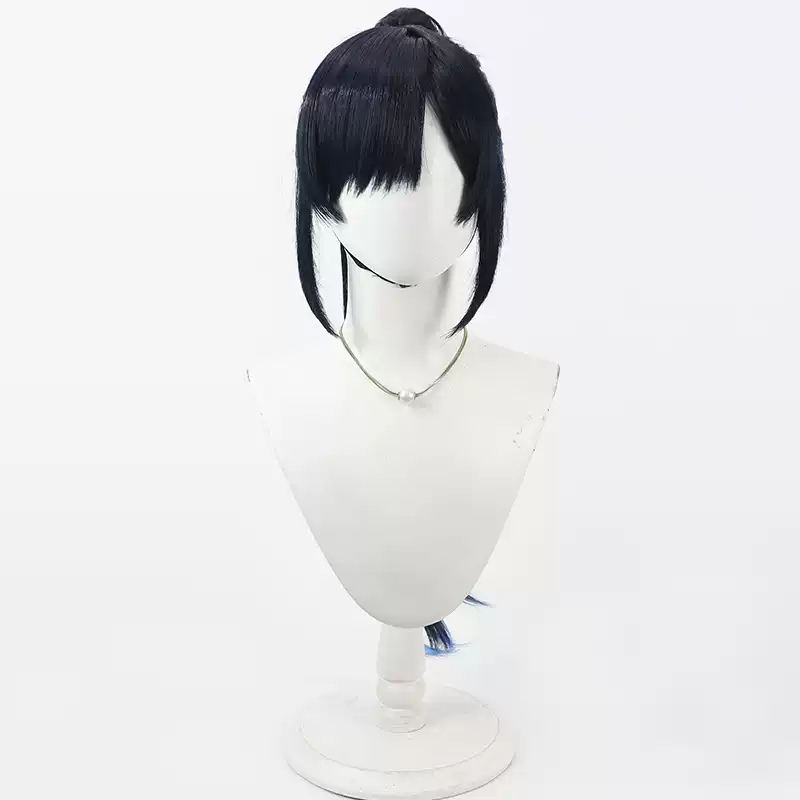 Project Sekai Renkli Sahne Shi - Anime Cosplay Long Black Hair incelemesi ve fiyatı